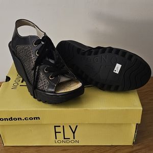 Fly London wedged sandals
